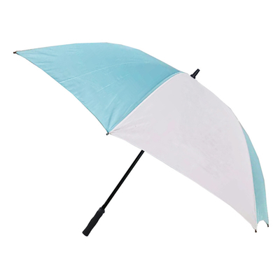 Cadre en fibre de verre 190T parapluie de golf pongé 68/62/58 pouces grand surdimensionné ventilé