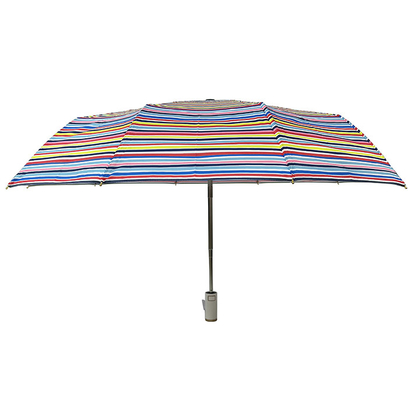 21 pouces voyagent les parapluies ouverts et étroits automatiques avec le cadre d'or