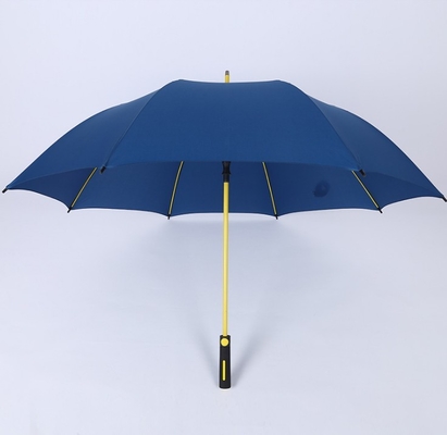 30 pouces jaunissent le cadre ouvert automatique de fibre de verre de parapluie de golf