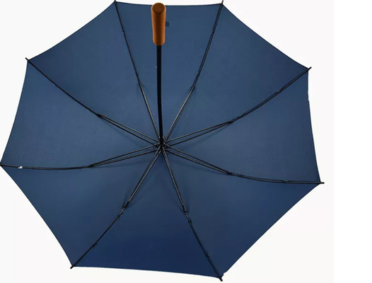 Fibre de verre protégeant du vent 30" 60" automobile de parapluie de sublimation de pongé ouverte