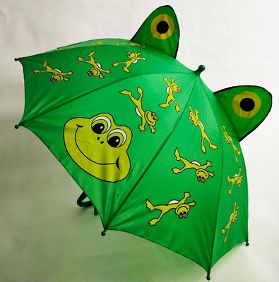 Le modèle animal personnalisé du parapluie 3D de filles de garçons cartonnent le parapluie animal mignon d'enfants d'enfants