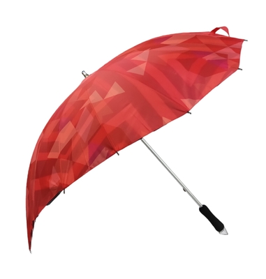 Créatif double couche parapluie de mariage de cœur spécial taille personnalisée forme de cœur parapluie de mariage en fibre de verre pour la mariée