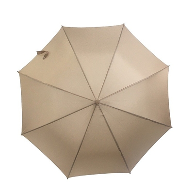 Couleur simple Parapluie longue Auto Parapluie ouverte Parapluie longue conception fermée Longueur 92cm