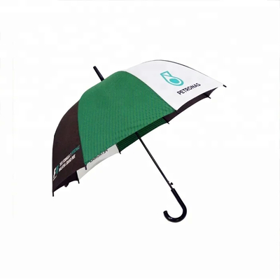 Parapluie de golf en polyester à 8 nervures à poignée ergonomique