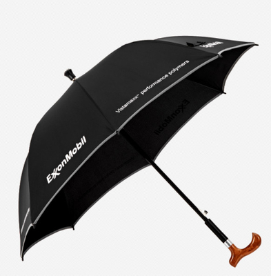 Parapluie personnalisée avec côtes métalliques et en fibre de verre