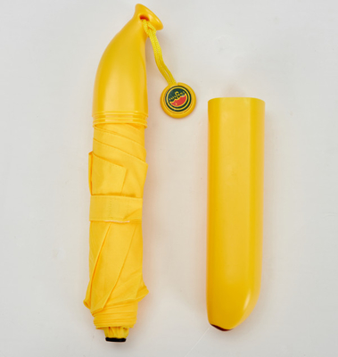 19 pouces 6K triple pliable léger et facile à transporter parapluie banane