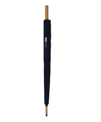 Protéger l'environnement Parapluie en bois super léger, côtes en fibre de verre, ouverture automatique, panneaux de 8 pouces
