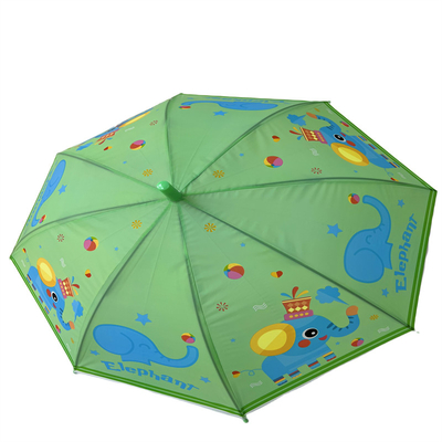 OEM ombrelle pour enfants en carton avec arbre métallique et côtes en fibre de verre