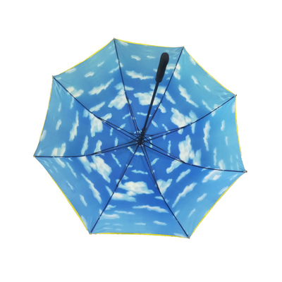 Parapluie de golf étanche au vent haut de gamme à double couche