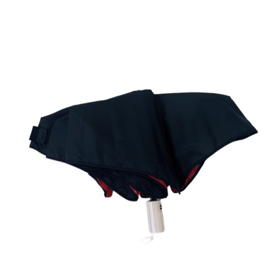 Parapluie automatique pliable avec cadre en fibre de verre léger et arbre métallique