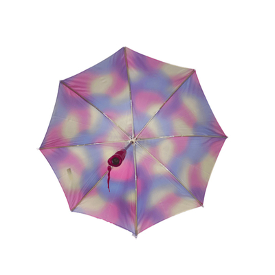 19 pouces en acier en fibre de verre étanche Ponge coloré lampe de poche LED de sécurité parapluie