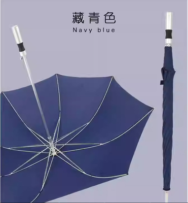 Parapluie en aluminium de 104 cm avec construction ouverte et durable
