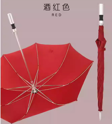 Parapluie en aluminium de 104 cm avec construction ouverte et durable