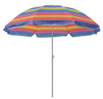 Parapluie métallique de 42 pouces avec protection UPF 50 avec tissu oxford 210T