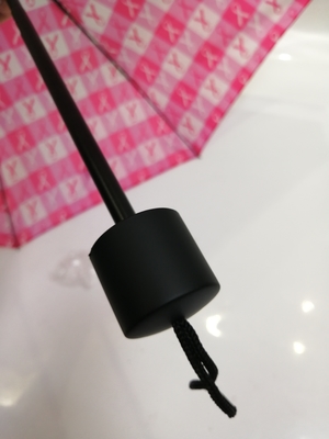 Parapluie compacte et légère avec arbre métallique durable