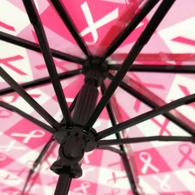 Parapluie compacte et légère avec arbre métallique durable