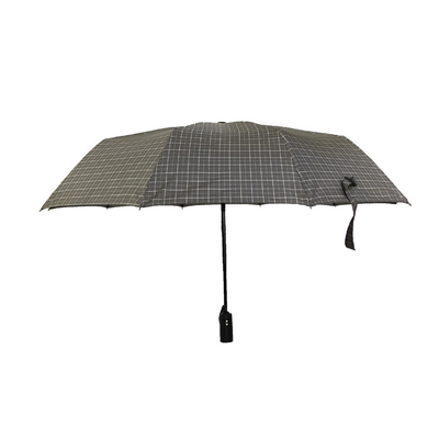 Parapluie automatique pliable 3 avec une durabilité améliorée grâce à l'arbre métallique et au cadre en fibre de verre