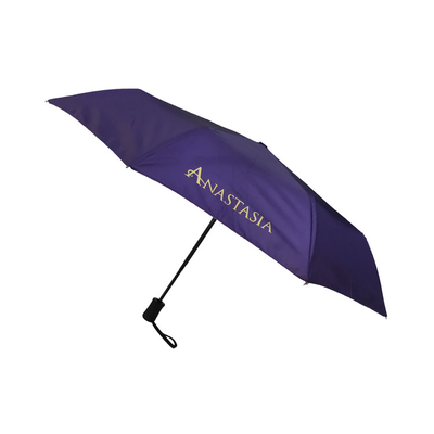 Parapluie automatique résistant au vent avec logo personnalisé Impression numérique brillante personnalisée