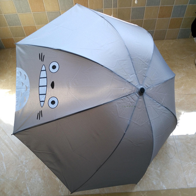 Adorable parapluie pliante pour enfants avec poignée en caoutchouc de dessin animé