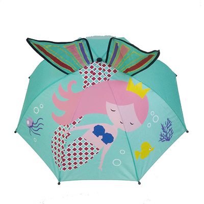18 pouces Compact Animaux enfants parapluie avec impression personnalisée facile à transporter