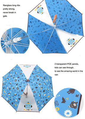 Un parapluie de 18 pouces avec un paquet personnalisé