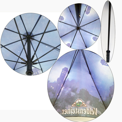 Cadre en fibre de verre personnalisé Parapluie de golf à impression numérique 30 pouces