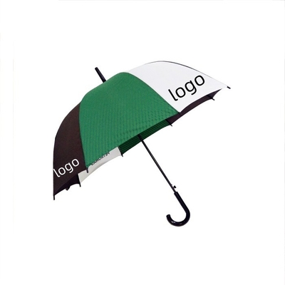 27 pouces x8k Noir Matte cadre de fibre de verre parapluie de golf publicité parapluie couleur couture logo personnalisé