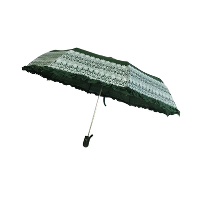 Parapluie de voyage automatique avec contrôle de fermeture automatique Pongee 190T