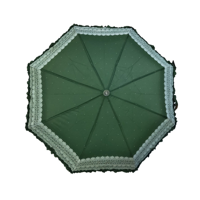 Parapluie de voyage automatique avec contrôle de fermeture automatique Pongee 190T