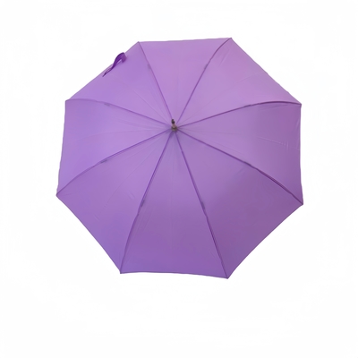 Parapluie extérieure à l' épreuve de l' eau personnalisable avec tissu Pongee et conception de côtes en fibre de verre personnalisées