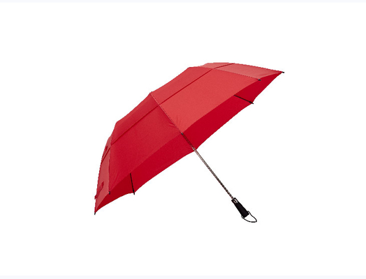 Parapluie automatique personnalisable pliable de 23 pouces avec deux couvertures