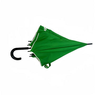 Cadre en fibre de verre métallique 23 pouces parapluies droites 190T Tissu Pongee Matériau inclus