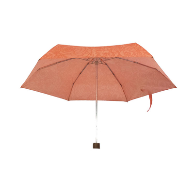 6 côtes 5 parapluie pliable avec boîtier pratique et solide