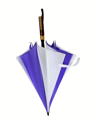 27 pouces 190T Tissu Pongee Super Windproof Parapluie de golf avec cadre en fibre de verre et poignée EVA