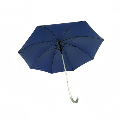 Un parapluie en aluminium léger et résistant au vent de 23 pouces avec 210 tonnes de tissu Pongee, 8 côtes et 104 cm de diamètre.