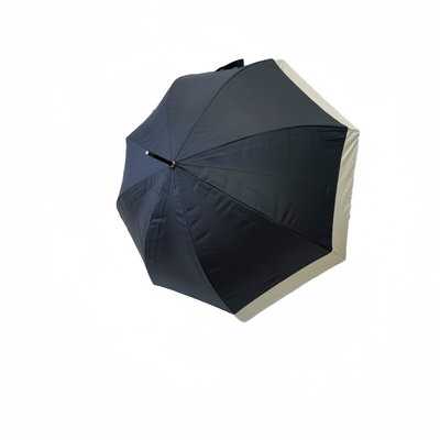 Un parapluie en tissu Pongee 190T avec une taille de 23 pouces.