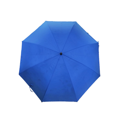 Cadre métallique/fibre de verre parapluies de golf de marque commerciale avec fonction d'ouverture automatique et de fermeture manuelle