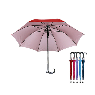 Performances fonctionnelles Logo personnalisé Parapluie de golf avec ouverture automatique et fermeture manuelle