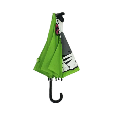 15 pouces dessin animé auto ouvrir manuel fermer parapluie pour enfants avec oreilles d'animal