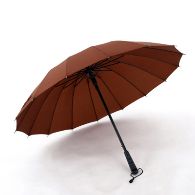 Parapluie de golf de 29 pouces en tissu Pongee de 190 T et cadre en fibre de verre, personnalisation de couleur