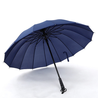 Parapluie de golf de 29 pouces en tissu Pongee de 190 T et cadre en fibre de verre, personnalisation de couleur