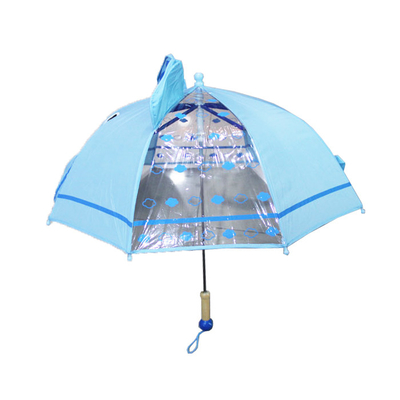 Parapluie pour enfants, champ de vision transparent, forme de dessin animé peut être personnalisé