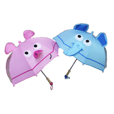 Parapluie pour enfants, champ de vision transparent, forme de dessin animé peut être personnalisé