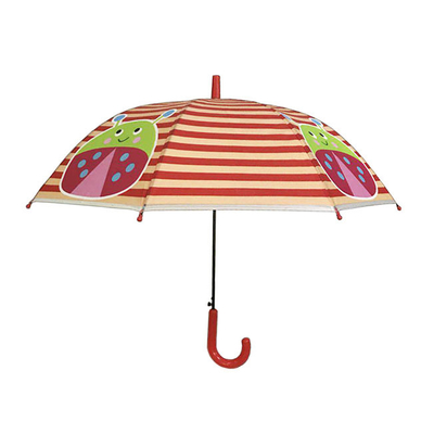 Conception de dessins animés sur mesure pour enfants Compact Parapluie POE Tissu Insecte Impression