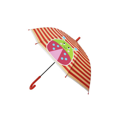 Conception de dessins animés sur mesure pour enfants Compact Parapluie POE Tissu Insecte Impression