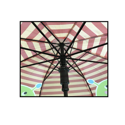 Conception de dessins animés sur mesure pour enfants Compact Parapluie POE Tissu Insecte Impression