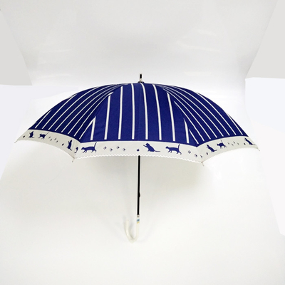 Ombrelle compacte pour enfants en acier enduit de chôme avec emballage personnalisé et diamètre ouvert de 90 cm