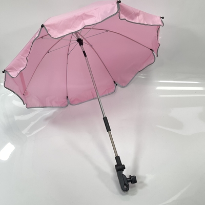 Parapluie de poussette Protégez le bébé Petite lumière avec un support pliable à pinceau fort