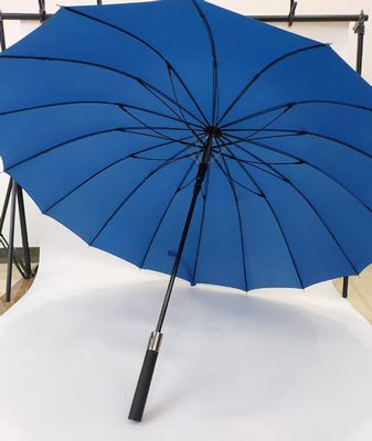29 pouces Durable et élégant Compact Parapluie de golf Pongee Tissu et cadre en fibre de verre, personnalisation de couleur