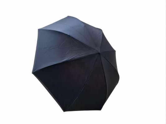 Parapluie automatique triple pliage 21 pouces - Parapluie de golf compact coupe-vent 105 cm